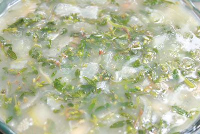 Canh rau đắng của người Chăm