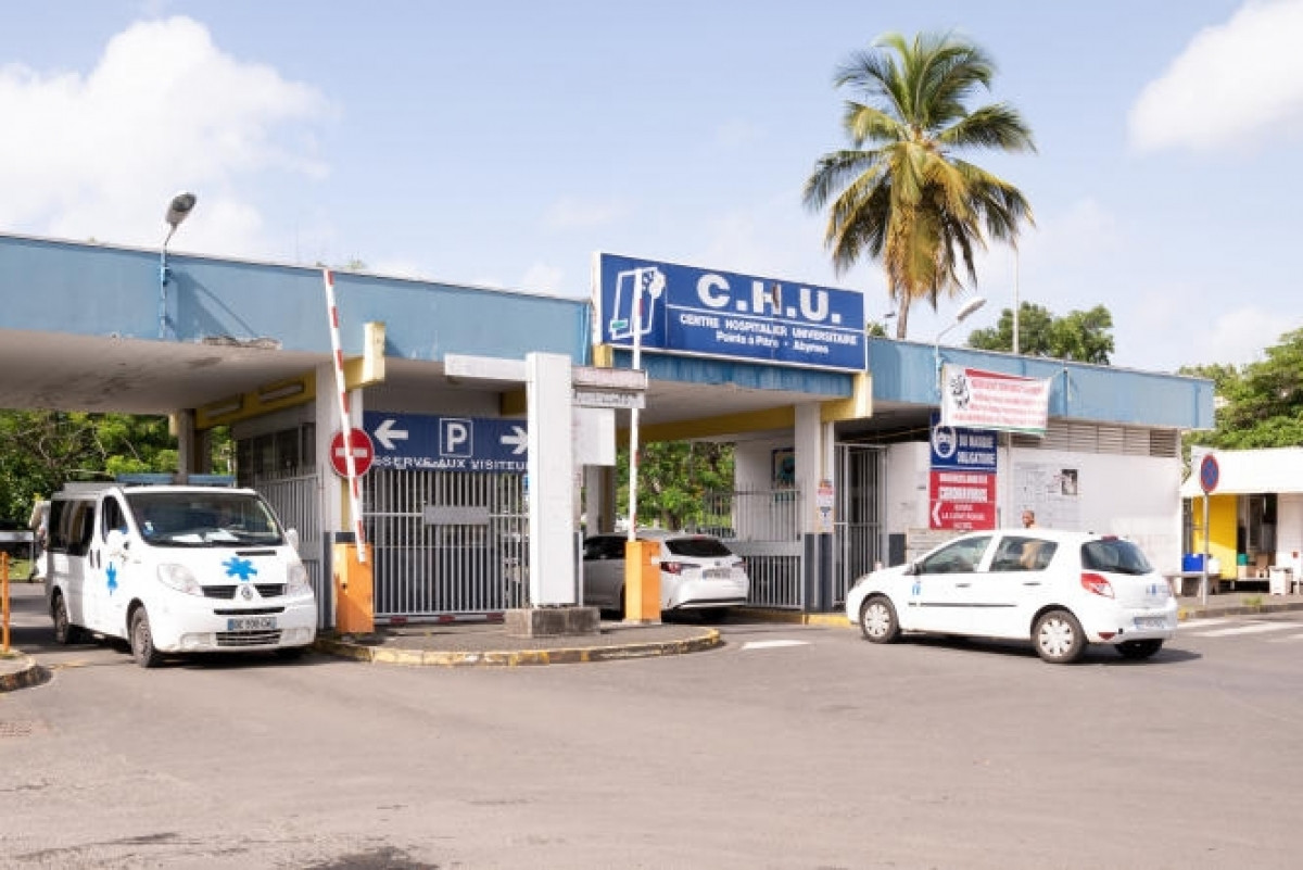 Một bệnh viện ở Guadeloupe - lãnh thổ hải ngoại của Pháp ở Nam Mỹ. Ảnh: Le Monde