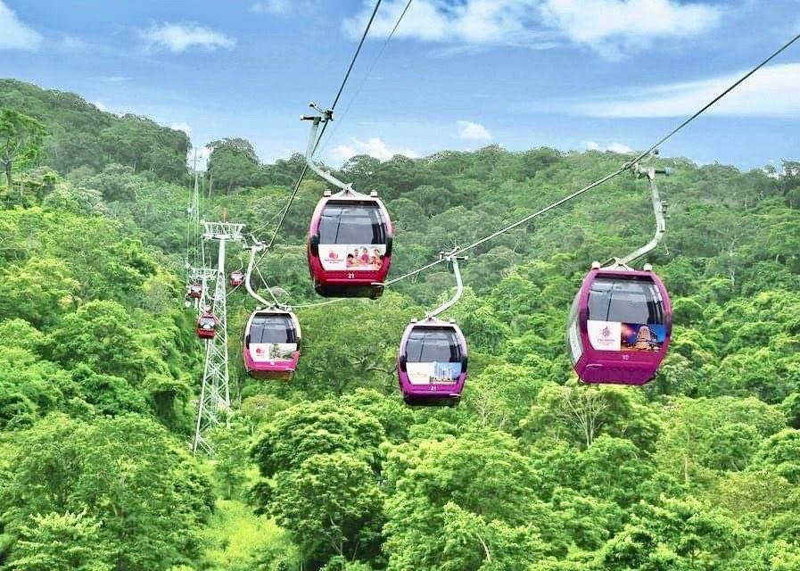 Khu du lịch núi Tà Cú hút khách đầu xuân 2022