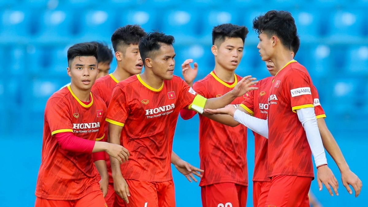 U23 Việt Nam lên đường sang Campuchia dự U23 Đông Nam Á 2022 vào tối nay 11/2 (Ảnh: VFF).