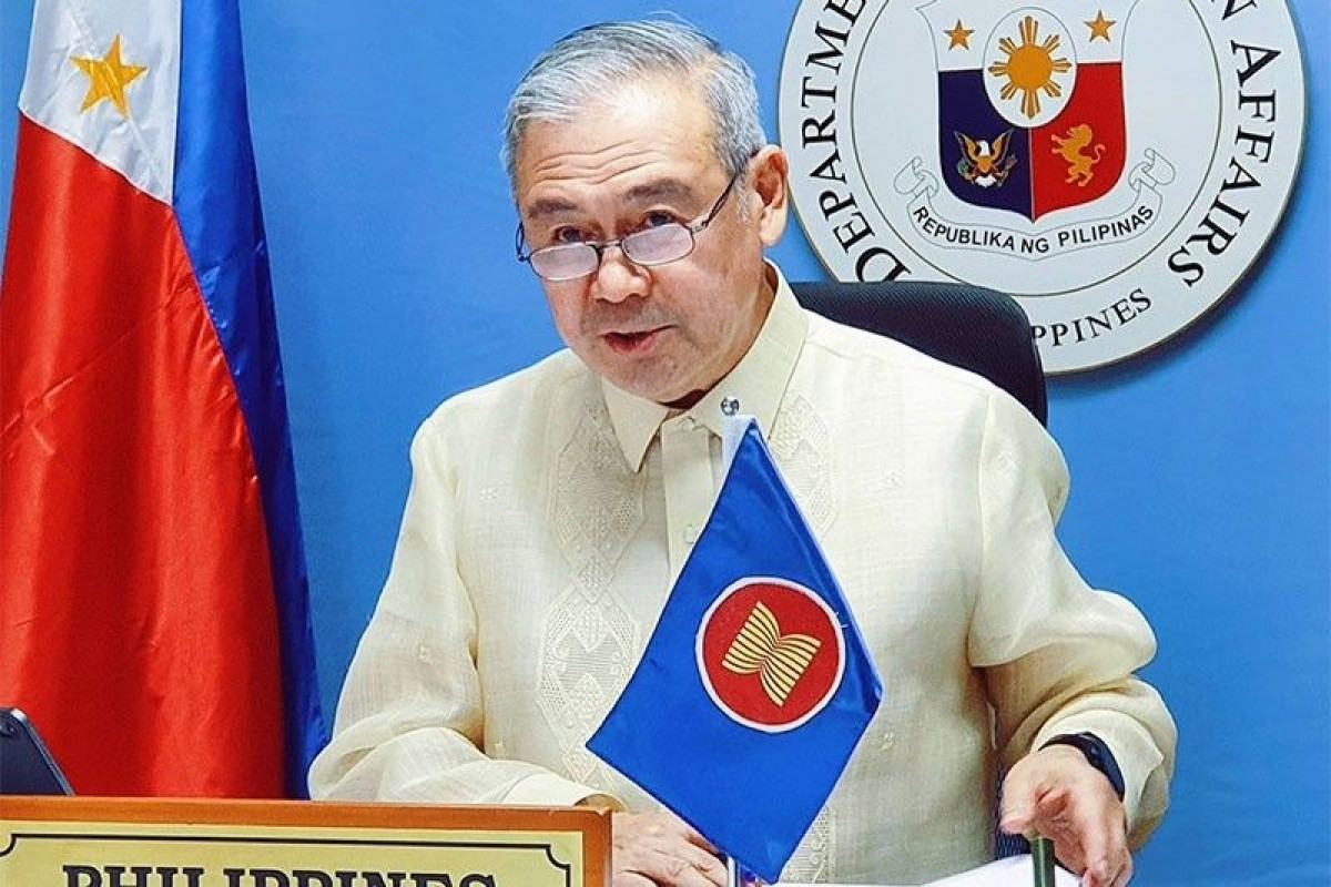 Ngoại trưởng Philippines, Teodoro Locsin. Nguồn: Bộ NG Philippines