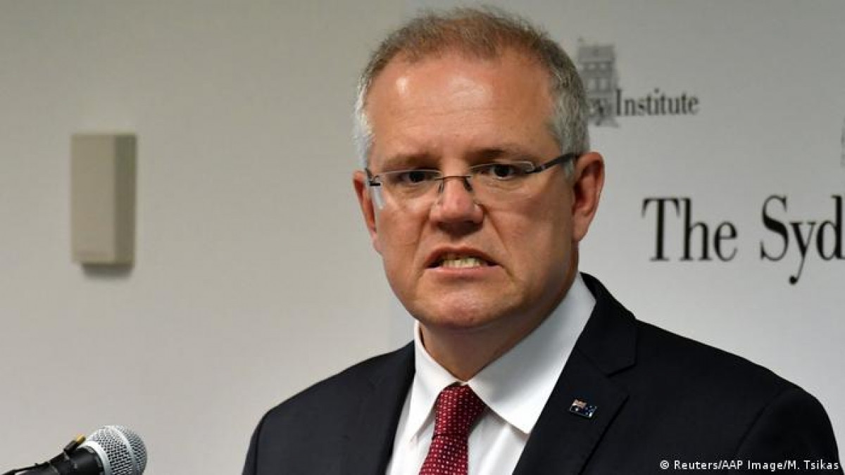 Thủ tướng Australia Morrison. Ảnh: AAP