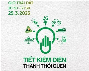 Tham gia hưởng ứng Chiến dịch Giờ Trái đất năm 2023