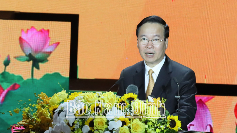 Long trọng tổ chức Lễ kỷ niệm 60 năm Ngày Bác Hồ về thăm Đảng bộ và nhân dân tỉnh Nam Định