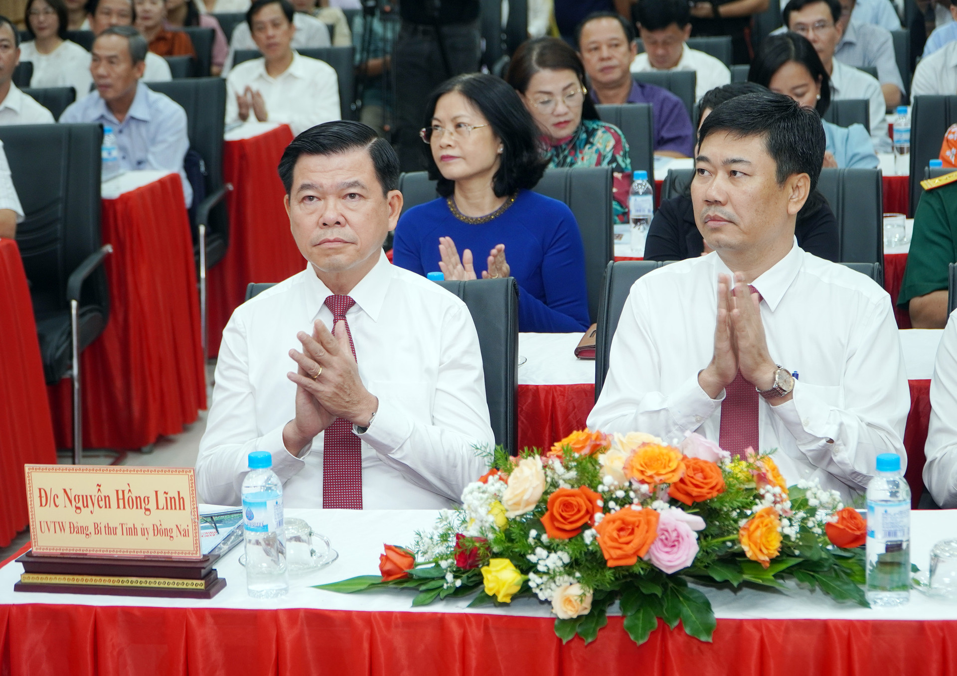 Ông Nguyễn Hồng Lĩnh, Ủy viên Trung ương Đảng, Bí thư Tỉnh ủy Đồng Nai tham dự buổi Lễ.