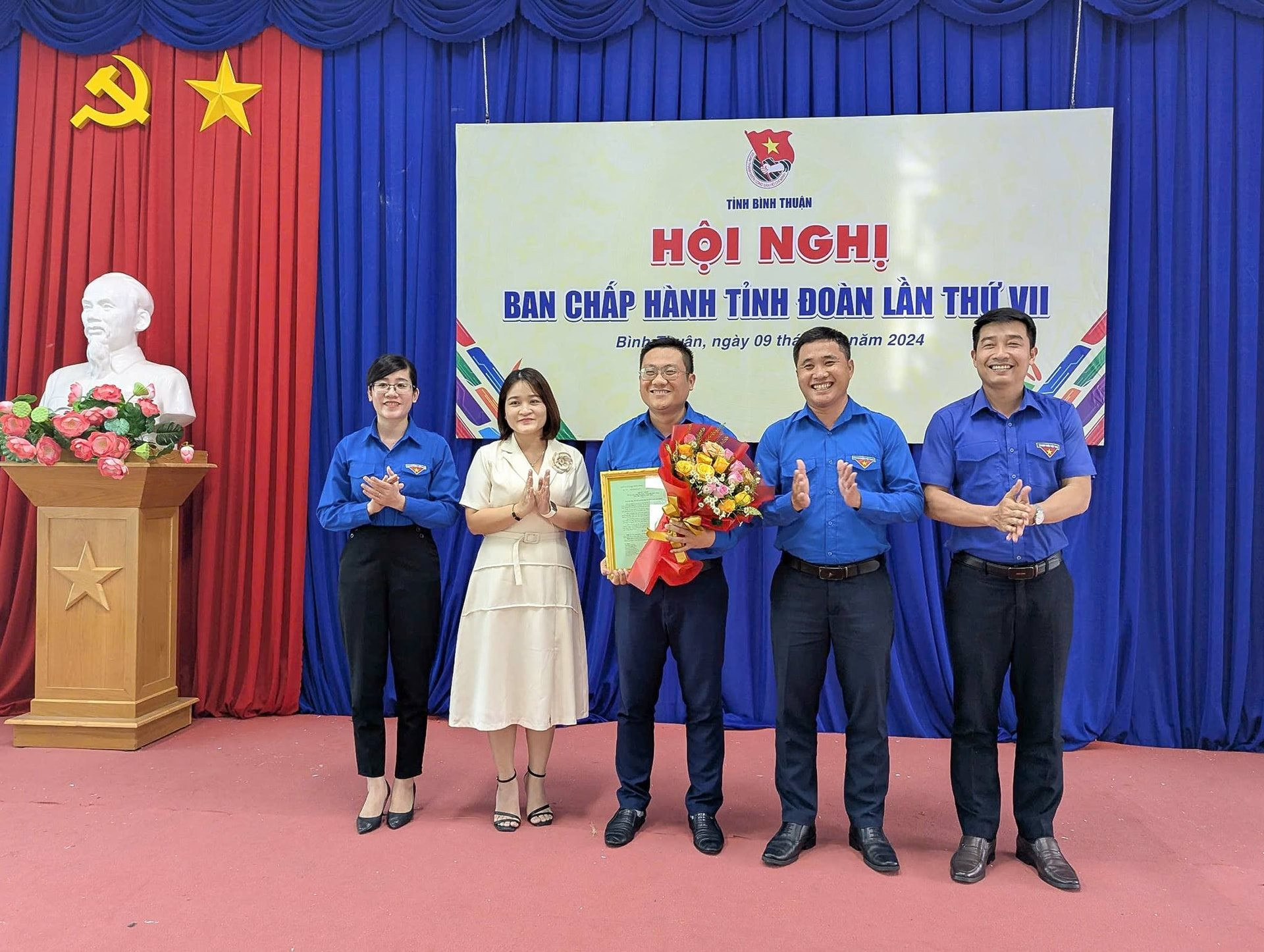 Anh Đoàn Minh Tâm giữ chức vụ Phó Bí thư Tỉnh đoàn Bình Thuận