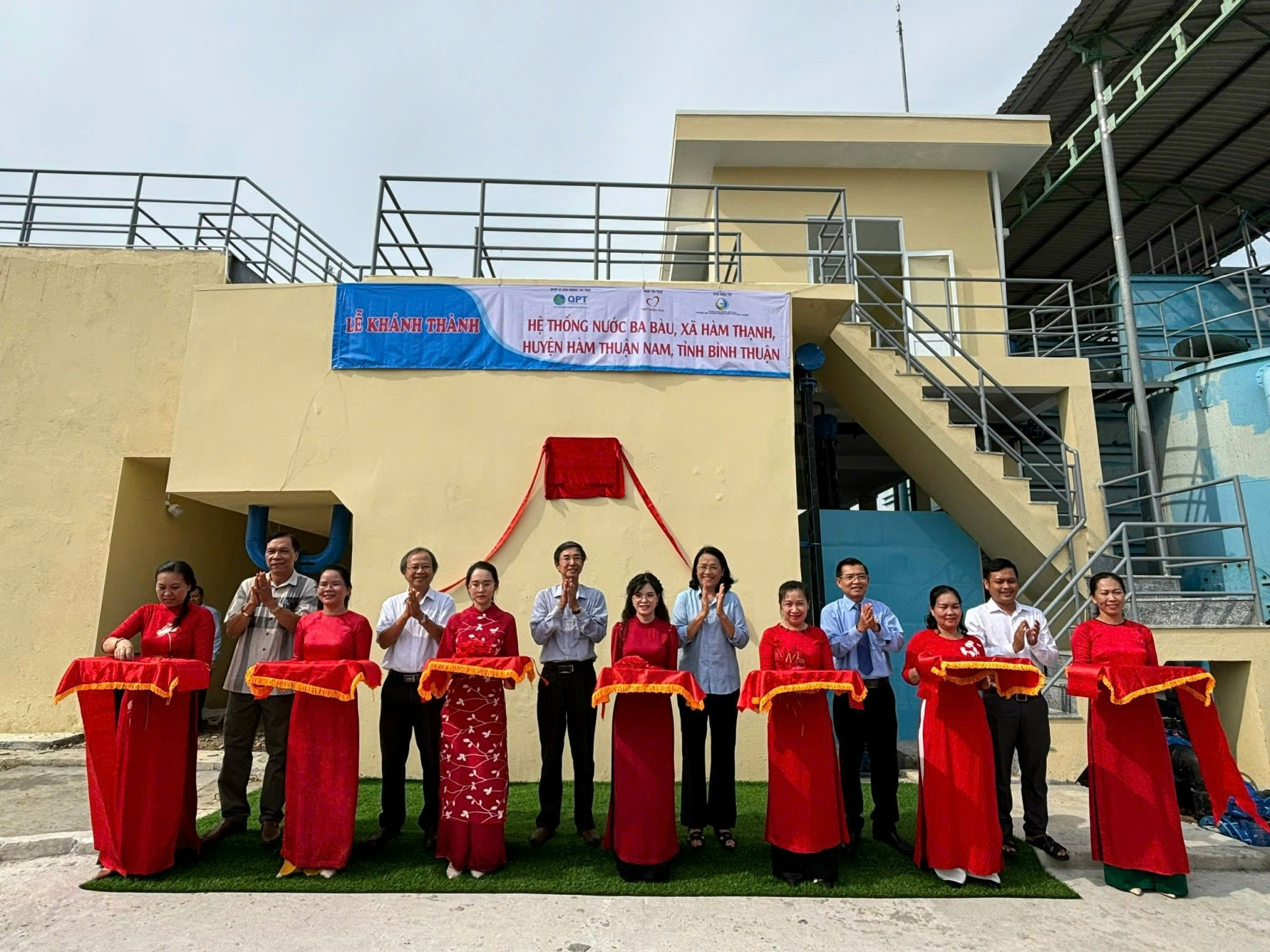 Mở rộng các tuyến ống cấp nước trên địa bàn Hàm Thuận Nam