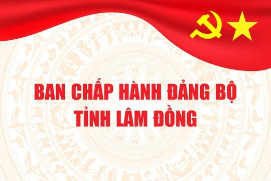 Danh sách Ban chấp hành Đảng bộ tỉnh Lâm Đồng