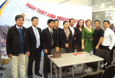Binh Thuan Tourism at the 19th International Trade Fair for Tourism -Otdykh Leisure 2013 to further promote Mui Ne-Phan Thiet abroad