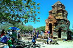 Po Sah Inu Cham tower-one of popular destinations for tourists to Binh Thuan