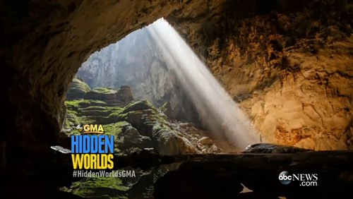 Son Doong cave appeares magnificent on the US TV program