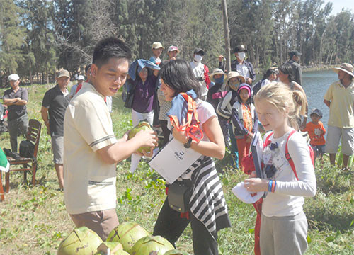 International tourist arrivals to Binh Thuan keep on rising
