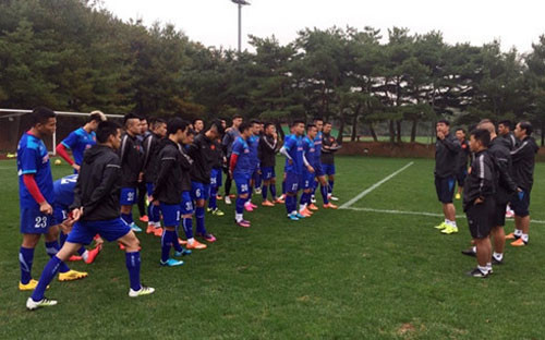 Vietnam plays friendly match against Jeonju University