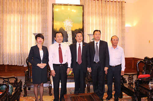 PPC Chairman gives courtesy reception to new Chinese Consul General in Ho Chi Minh City