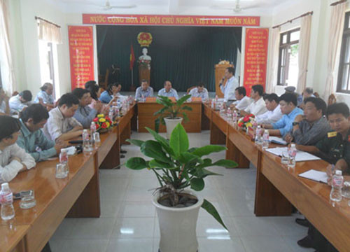 Deputy Minister of Agriculture and Rural Development visited Phu Quy district