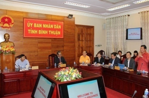 Thailand-Vietnam Friendship Association met and exchange business investment opportunities in Binh Thuan