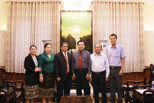 Binh Thuan leader met with Laotian Consul General in Ho Chi Minh City