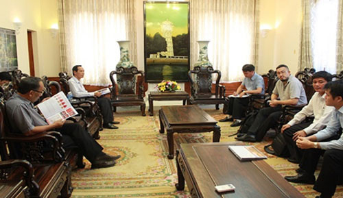 Leader works with Vietnam Electricity Construction Joint Stock Corporation over wind power projects