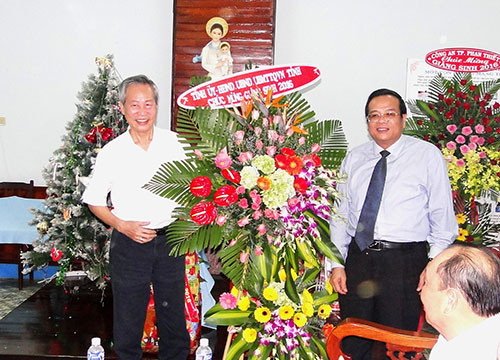 Christmas congratulations delivered to Phan Thiet Bishopric