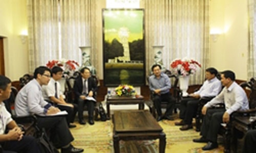 Province’s leaders meet with JICA delegation