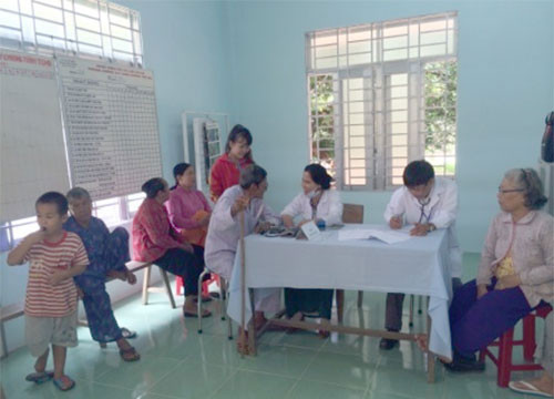 190 persons in Bac Binh get free health check-ups, medicine