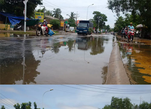 Binh Thuan urges to repair inundated Nguyen Dinh Chieu street