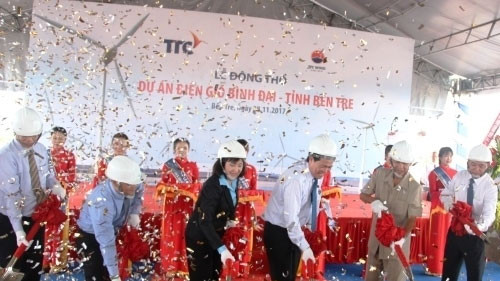 Work starts on first wind farm in Ben Tre province