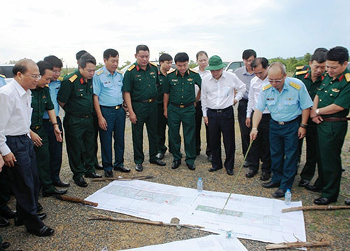Phan Thiet airport: Binh Thuan urges to ramp up construction of military airfield