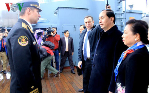 State President visits Saint Petersburg