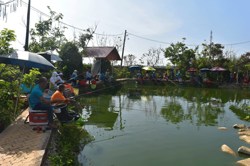 50 cần thủ đua tài câu cá