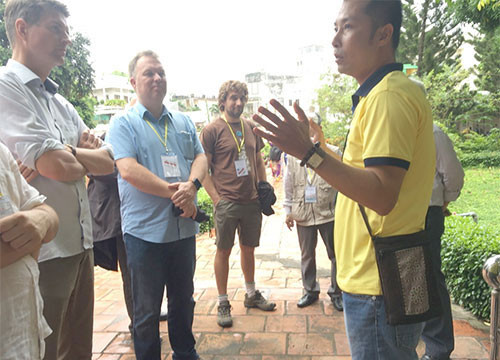 IWNA 2017: International visitors toured Phan Thiet city