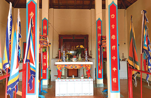 Van Phong temple – tourist attraction