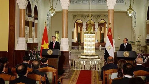 Vietnam, Egypt issue joint statement