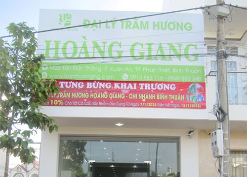 Khai trương cửa hàng trầm hương Hoàng Giang