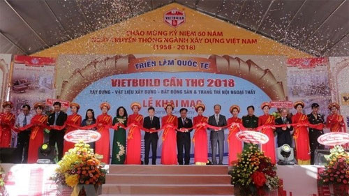 Vietbuild Can Tho 2018 International Exhibition opens