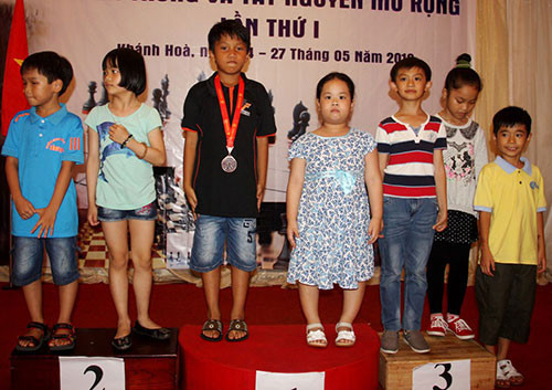 Binh Thuan earns 16 medals at the Young Chess Championship in the Central-Highlands region