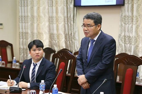 Leader worked with ROK firm on ash consumption