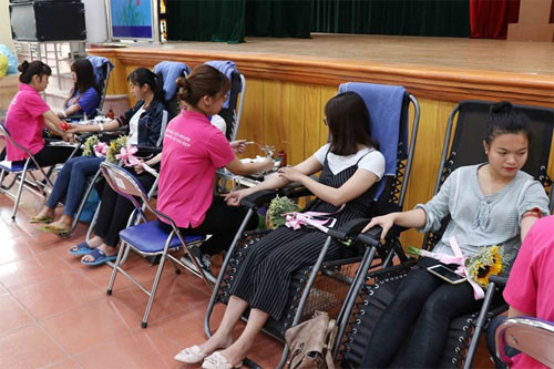 Young people in Hung Yen join in blood donation even