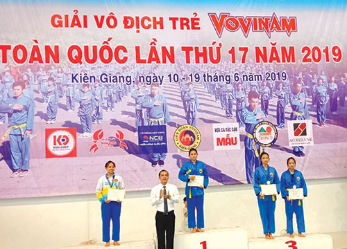 Binh Thuan bags 6 medals at the National Young Vovinam Championships