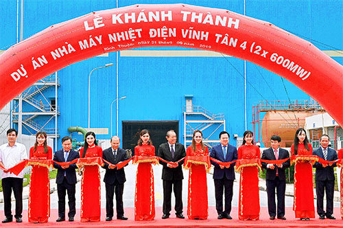 Vinh Tan 4 Thermal Power plant  inaugurated