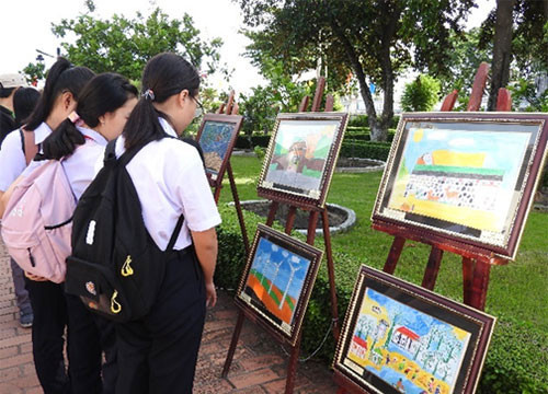 Over 4,000 works joined “Preserving local Cultural heritage” painting contest