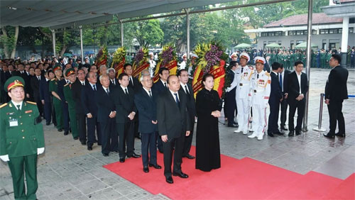 State funeral held for former President, General Le Duc Anh