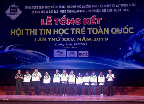 Binh Thuan earned prizes at the “National Young Informatics Competition”
