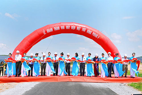 48MWP solar power plant inaugurated in Hong Phong