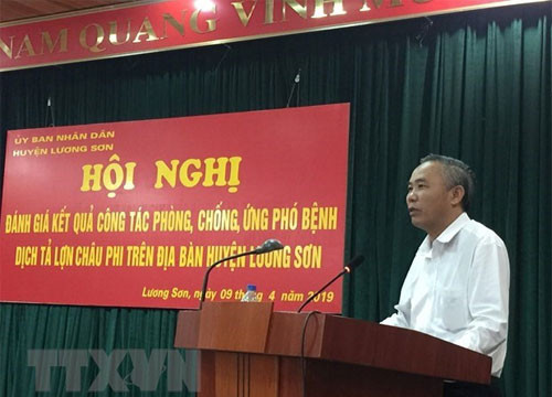 Hoa Binh province declares free from African swine fever