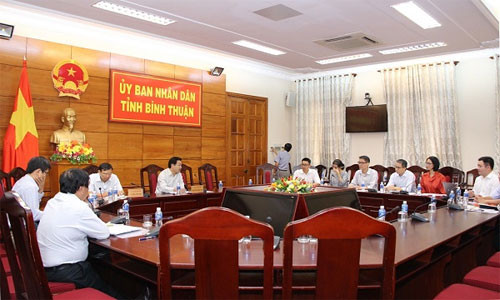PPC Chairman worked with Feng Tay Group over an investment project in Duc Linh