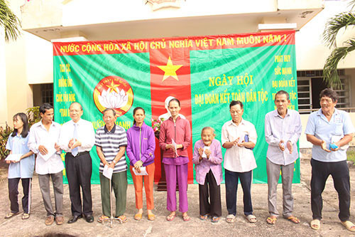 Leaders joined national great solidarity festive day