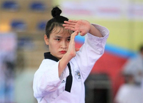 Binh Thuan athlete won gold medal at 2020 Asian Taekwondo championship