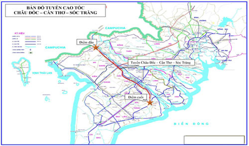 Two new expressways to be built in Mekong Delta