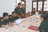 Cục Chính trị, Quân khu 7: Kiểm tra hoạt động công tác Đảng, chính trị tại Bình Thuận